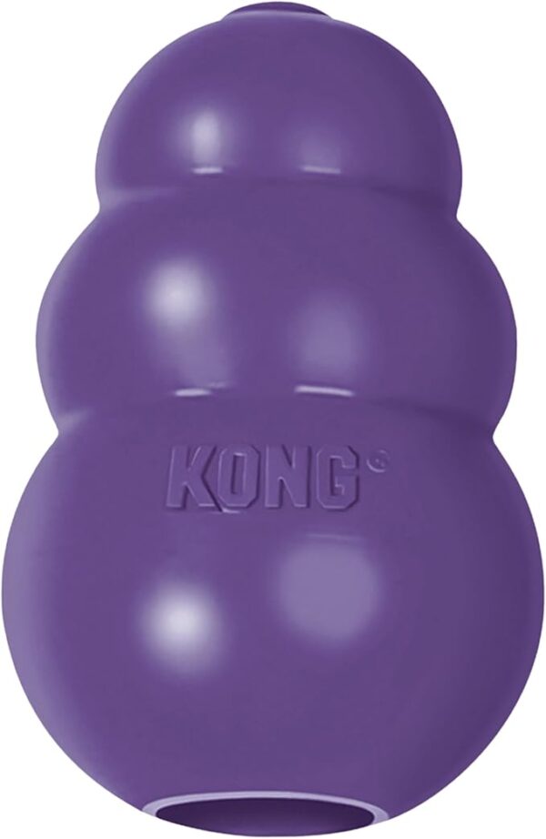 KONG Senior - Dog Toy with Gentle, Natural Rubber - Durable Dog Toy for Older Dogs