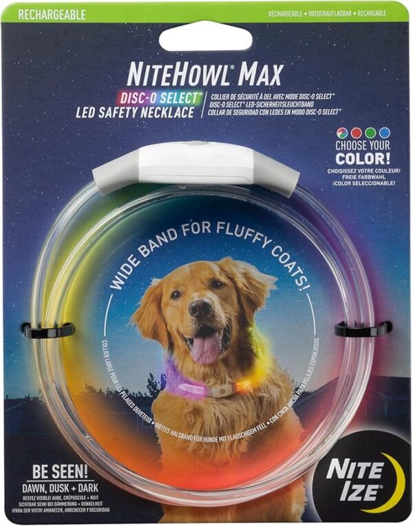 Nite Ize NiteHowl Max Rechargeable LED Safety Necklace