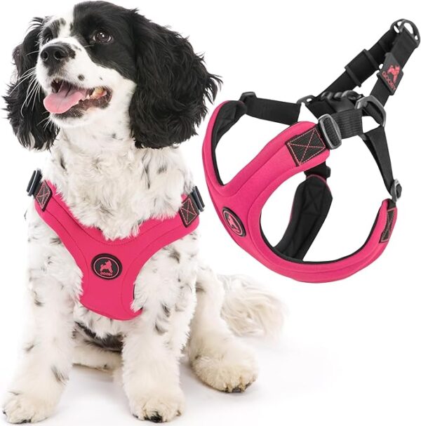 Gooby Escape Free Sport Harness - Pink, Medium