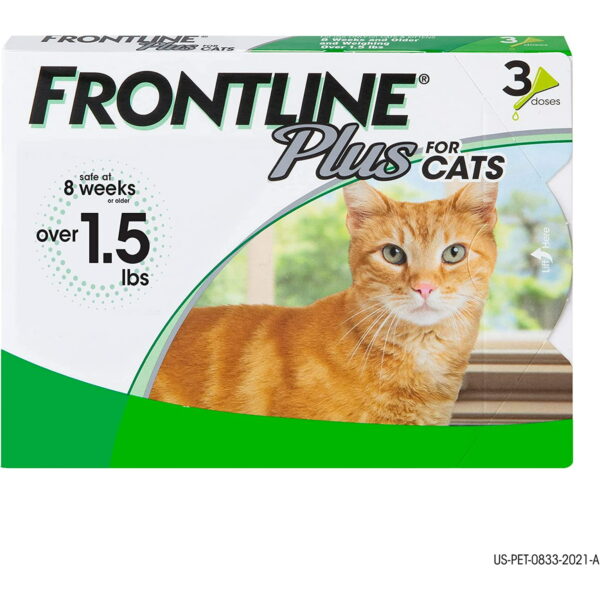 Frontline plus cats 8+ weeks