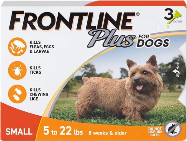 Frontline plus 5 to 22 3 pack